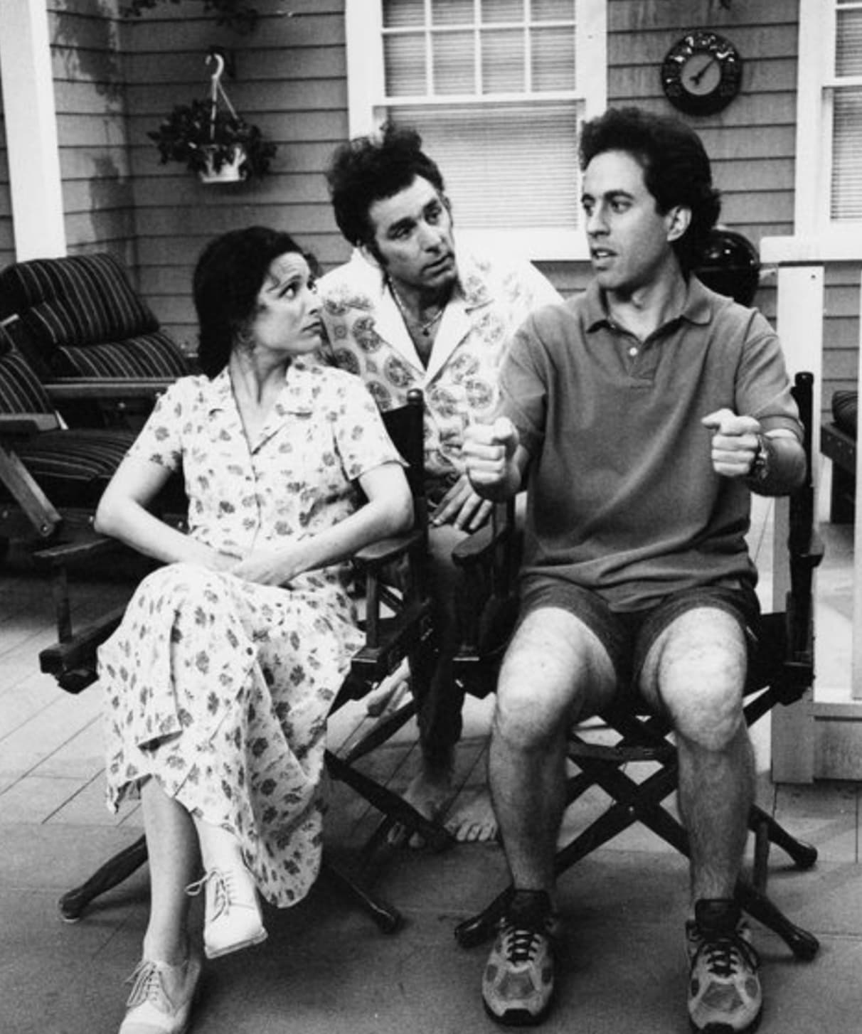 behind the scenes picture from seinfeld